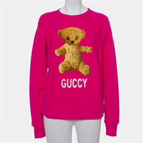 teddy the bear gucci|Gucci teddy bear sweatshirt.